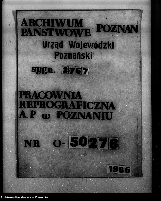 Obraz 1 z jednostki "Dodatkowy plan urządzenia gospodarstwa leśnego dla lasu majątku Kociałkowa-Góra powiat poznański na 10 lat"