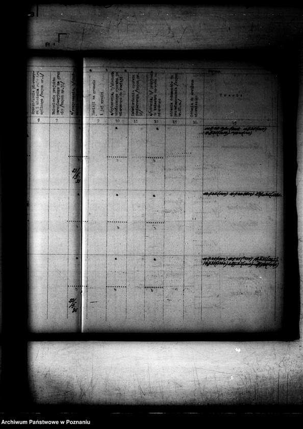 Obraz 11 z jednostki "RP rejestr 1 /Rejestr spraw parcelacji rządowej/"