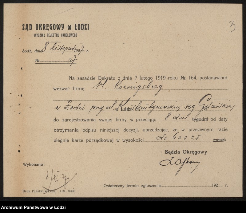 Obraz 5 z jednostki "Chaim Wolf Kenigsberg – skład farb ziemnych i malarskich"