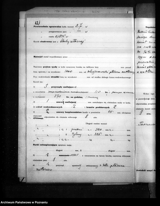 Obraz 17 z jednostki "Mleczarnia parowa własność. Leśniewicz we wsi Tarnowo pow. obornicki nr woj. 5553"