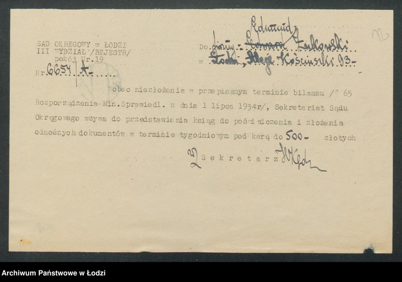 Obraz 14 z jednostki "Edmund Żukowski- Dom Agenturowo-Handlowy"