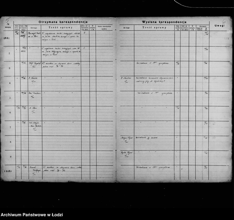 Obraz 7 z jednostki "[Dziennik korespondencyjny]"