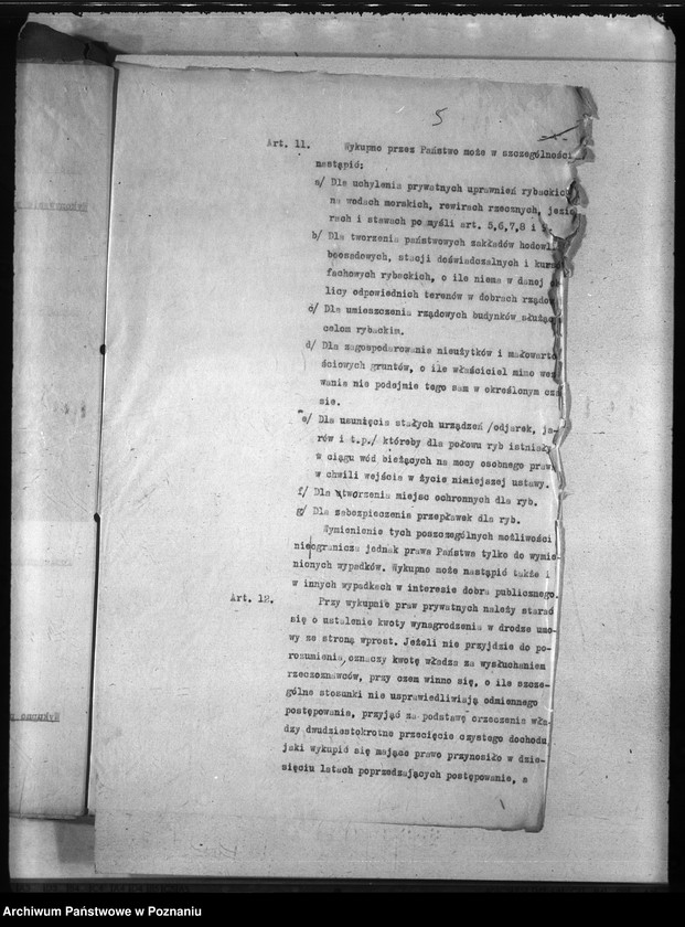 Obraz 9 z jednostki "Deleg. Departamentu Rolnictwa i D. Państw. Rybołówstwo"