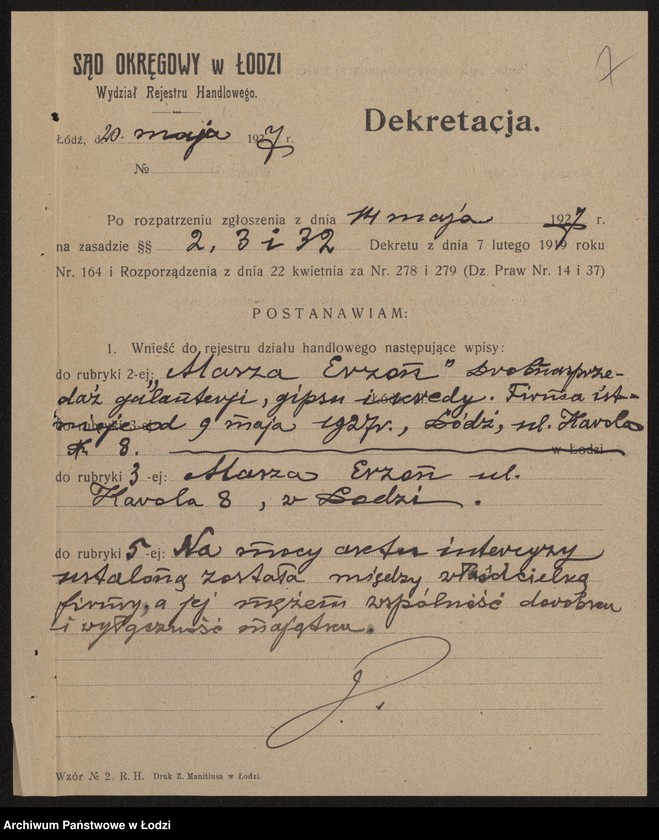 Obraz 9 z jednostki "Masza Erzon- drobna sprzedaż galanterii, gipsu i kredy"