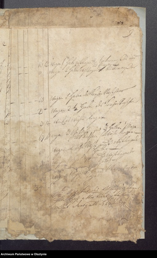 image.from.unit.number "Passenheimsche Stadt Kirchen Rechnung über Einnahme und Ausgabe"