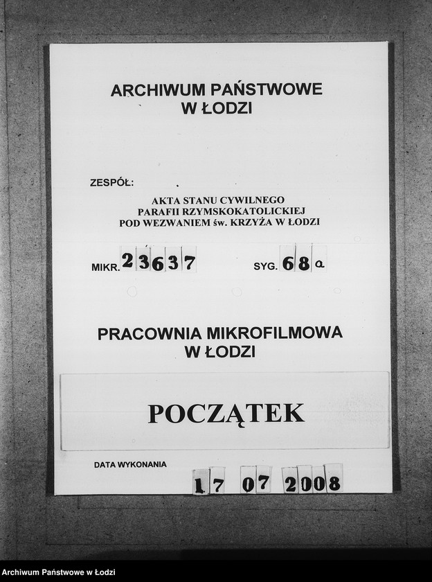 Obraz 1 z jednostki "Skorowidz do akt urodzeń"