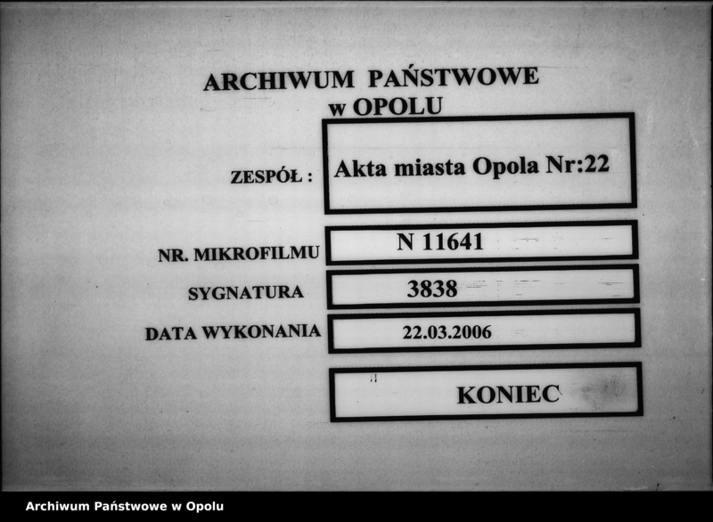 Obraz 9 z jednostki "Acta des Magistrats zu Oppeln betreffend das von der unverehelichten Josepha Wieschalla für das St: Adalbert Hospital ausgesetzte Legat per 200. Rthr."