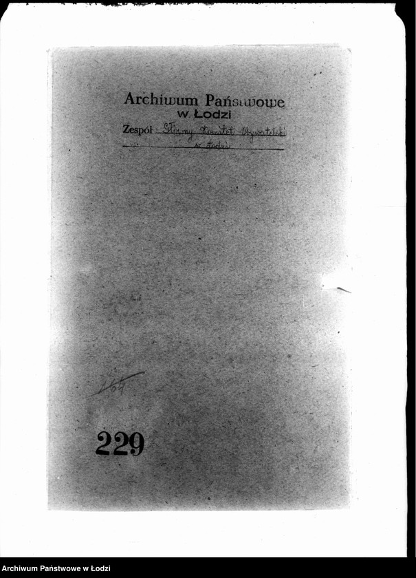 Obraz 3 z jednostki "Rachunki Szpitala "Kochanówka" Lit. "P". Dostawa ludzi Biura Pośrednictwa Pracy lit. "R""