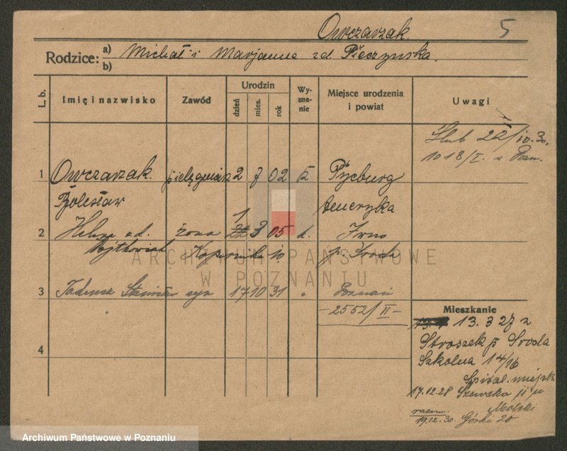 Obraz 5 z jednostki "Owczarzak - Ożyński"