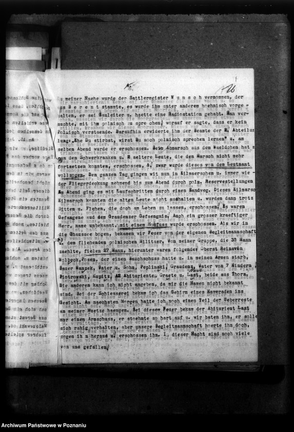 Obraz 20 z jednostki "Korespondencja w sprawie Niemców, którzy zginęli w 1939 roku w różnych powiatach"