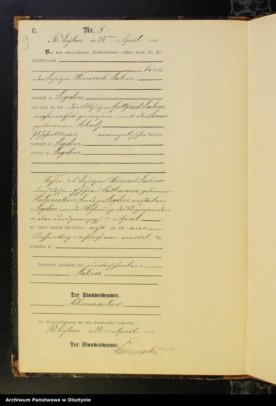 image.from.unit.number "Sterbe-Neben-Register Nr 1 - 27"