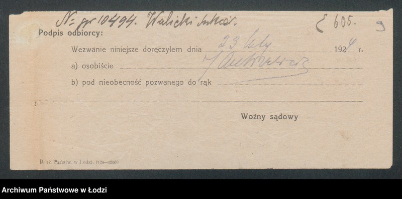 Obraz 11 z jednostki "Michał Kopka- dzierżawca młyna"