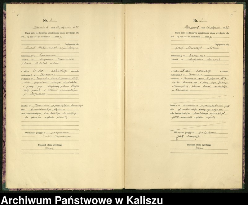 Obraz 4 z jednostki "[Księga zgonów]"