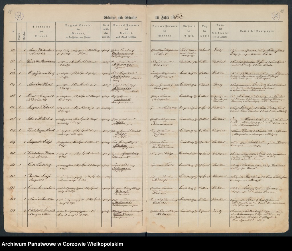 image.from.unit.number "Duplikate der Hauptkirche zu Landsberg an der Warthe (zawiera też księgę zgonów Konkordien Kirche z 1860 r.)"