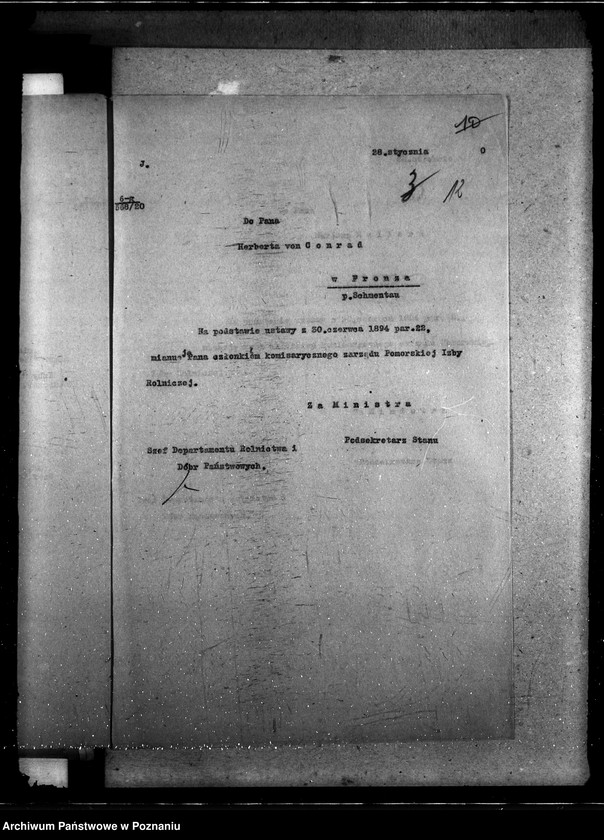 Obraz 16 z jednostki "Sprawy szczegółowo-administracyjne Pomorska Izba Rolnicza"