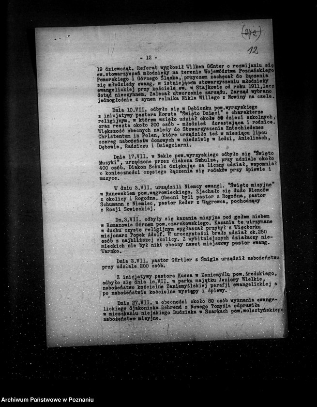 Obraz 16 z jednostki "Sprawozdania miesięczne z życia mniejszości narodowych za miesiące lipiec-grudzień 1932 r."