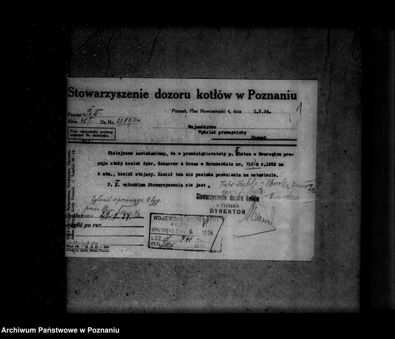 Obraz 5 z jednostki "Fabryka mebli Bracia Tietz w Swarzędzu powiat poznański nr woj. 3084"