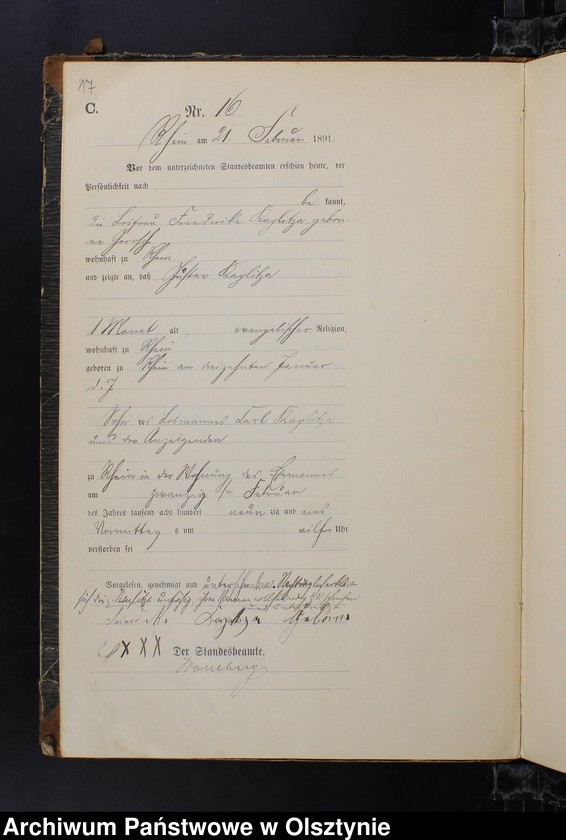 image.from.unit.number "Sterbe-Haupt-Register Nr 1 - 78"