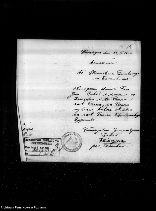 Obraz 19 z jednostki "/Towarzystwo Gimnastyczne Sokół w Wrzeszczynie powiat Czarnków - rejestracja/"