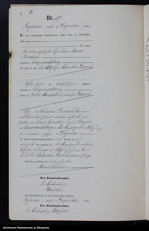 image.from.unit.number "Sterbe-Neben-Register Nr 1 - 17"
