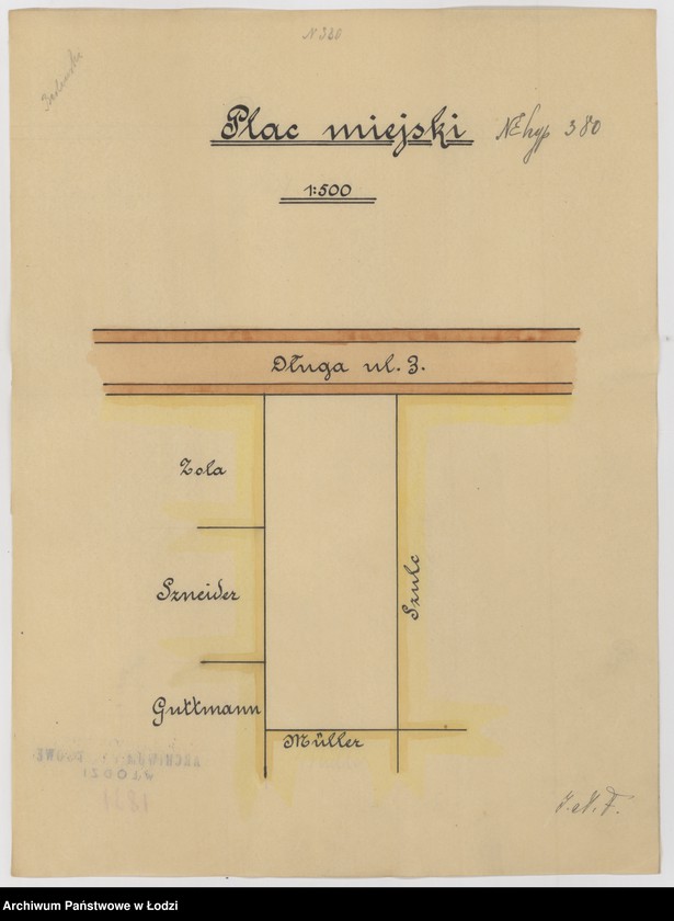Obraz 1 z jednostki "Pabianice. Plac miejski"