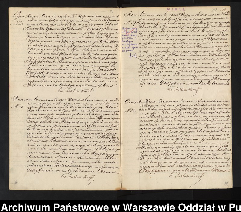 image.from.unit.number "Akta urodzeń, małżeństw i zgonów"
