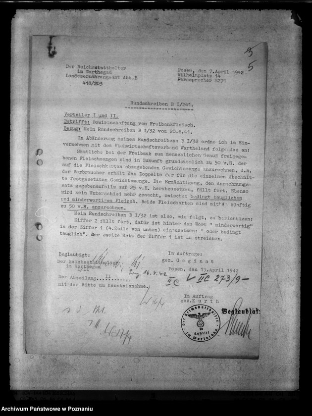 Obraz 9 z jednostki "Freibankfleisch. Notschlachtungen"