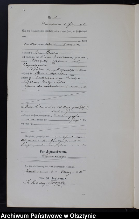 image.from.unit.number "Sterbe-Neben-Register Nr 1 - 23"