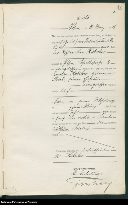 Obraz 15 z jednostki "Księga miejscowa urodzeń tom II"