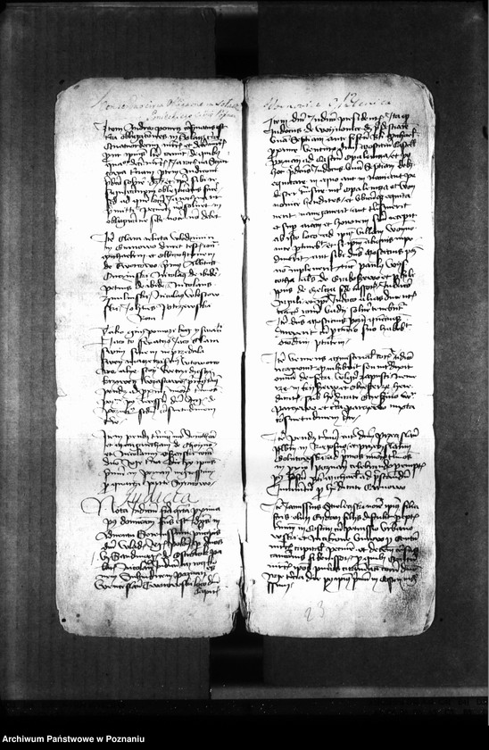 Obraz 20 z jednostki "Resignationes ,inscriptiones, relationes, decreta [protocollon]"