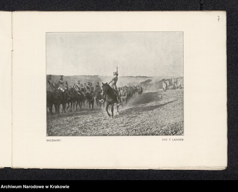 image.from.unit.number "Album Legionów Polskich, Zeszyt 1, Kraków 1916. Nakładem Centralnego Biura Wydawnictw NKN"