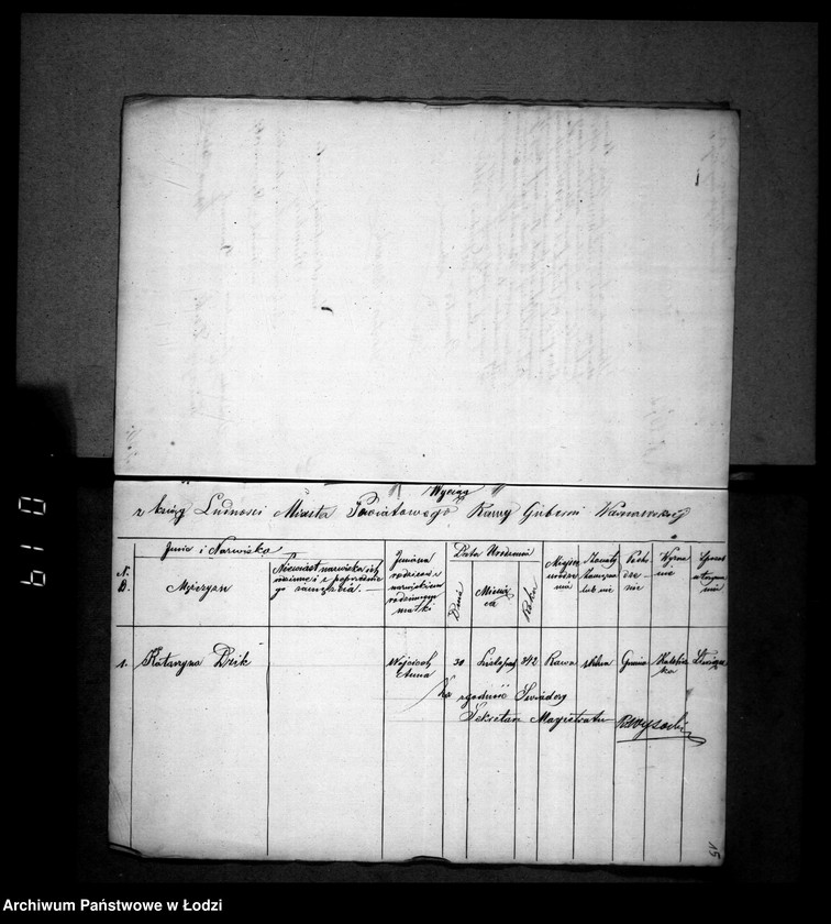 Obraz 17 z jednostki "Akta w przedmiocie świadectw przesiedleń"