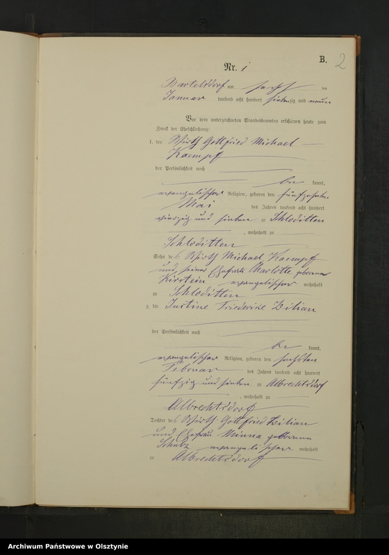 image.from.unit.number "Heiraths-Neben-Register Nr 1 - 17"