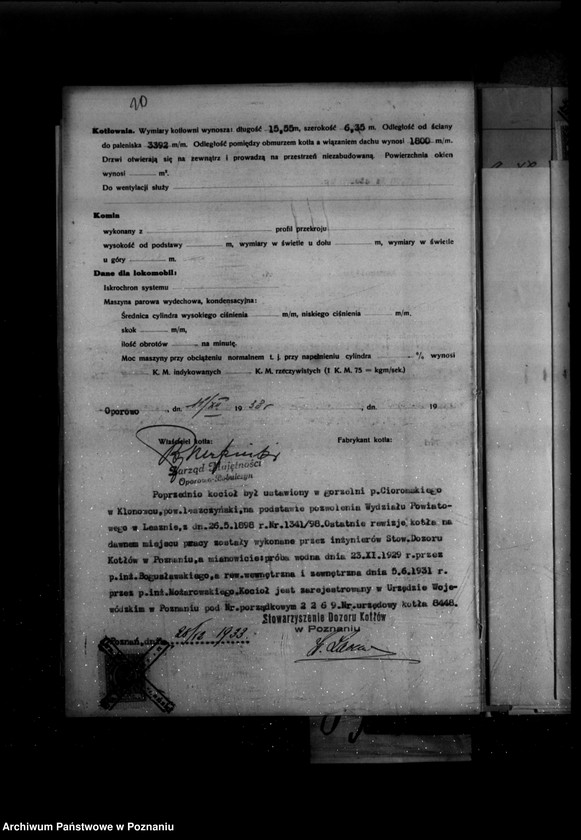 Obraz 14 z jednostki "Gorzelnia rolnicza w Otorowie powiat szamotulski nr woj. 2269"