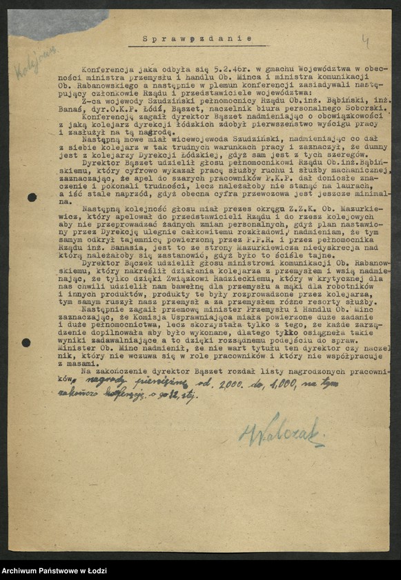 Obraz 5 z jednostki "Sprawozdania instruktorów [Wydziału] z wyjazdów w teren"