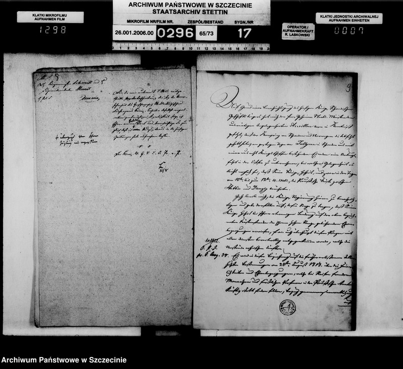 Obraz 7 z jednostki "Die Reisen hoher fürstlicher Personen durch die Provinz Pommern"