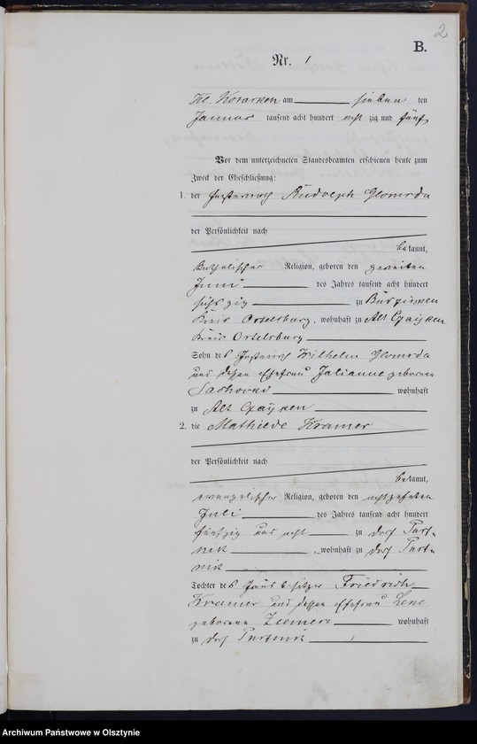 image.from.unit.number "Heiraths-Haupt-Register Nr 1 - 11"