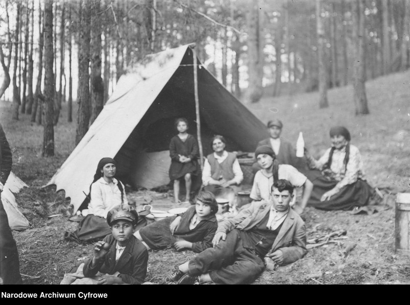 Obraz 1 z jednostki "Obóz cygański w Niegowie"