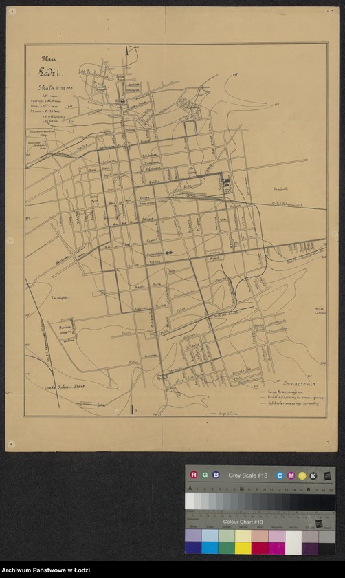 Obraz 1 z jednostki "Plan Łodzi"