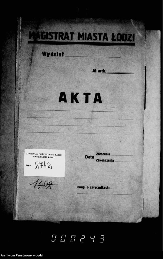 Obraz 4 z jednostki "O nedoimkach po knigam Lodzinskago Uezdnago Kaznačejstva za I polovinu 1901 goda"