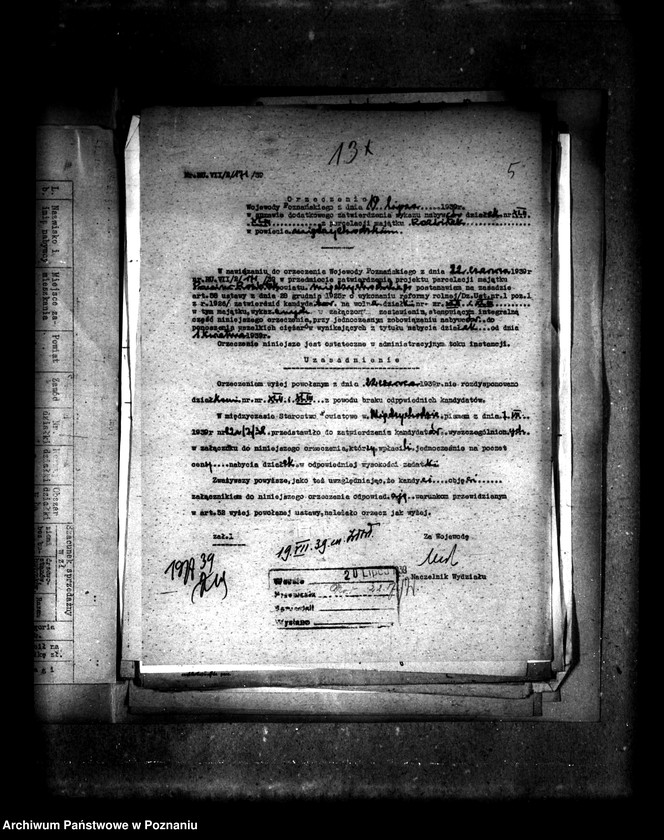 Obraz 9 z jednostki "Parcelacja majątku Prusim-Rozbitek powiatu międzychodzkiego"