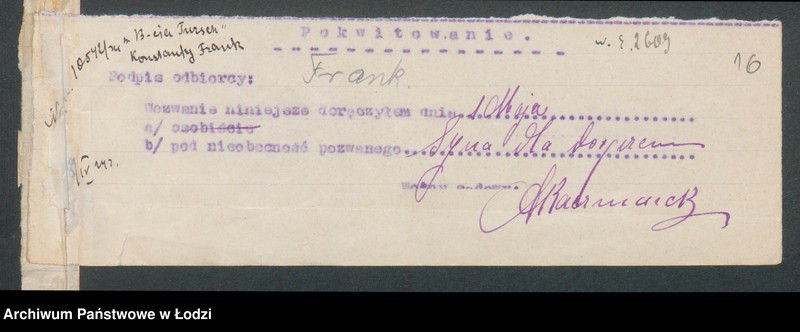 Obraz 18 z jednostki "„Bracia Tursch” – prowadzenie młyna wodnego"