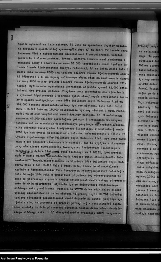 Obraz 13 z jednostki "Majątek Tuliszków, Rysiu, Szubianki powiatu konińskiego /nadzór nad gospodarką leśną/"