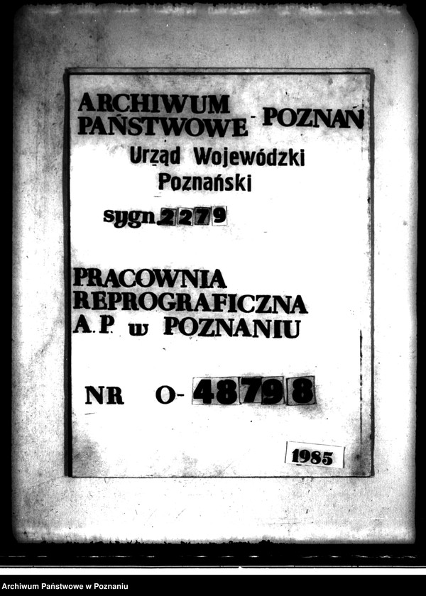 Obraz 12 z jednostki "Regulacja hipoteczna scalonych gruntów we wsi Popów-Szczytniki powiatu"