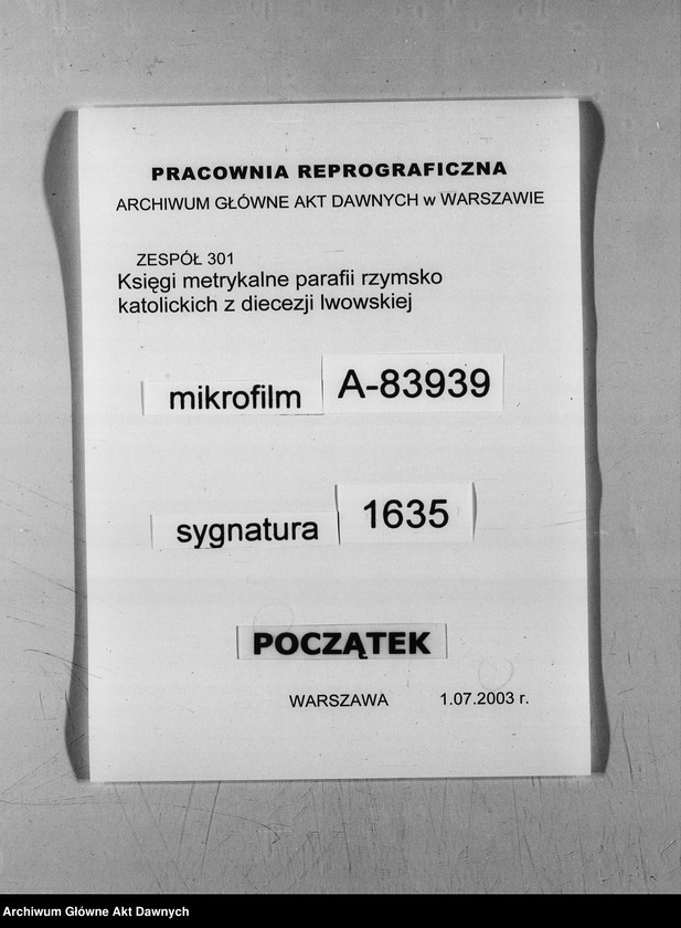 image.from.unit.number "Parafia: Barysz. Dekanat: Buczacz. Księga metrykalna urodzeń i ślubów 1889, 1891-1897, 1899 oraz zgonów 1889-1897, 1899 dla miasta Barysz i wsi: Puźniki*, Porchowa**, Weleśniów*, Zalesie Koropieckie*, Zrębówka (Zręby)*, Zubrzec**, Jezierzany, Wierzbiatyn."