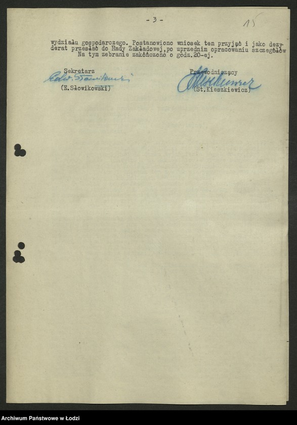 Obraz 16 z jednostki "Protokoły [wspólnych posiedzeń komitetów dzielnicowych PPS i PPR] T-2"