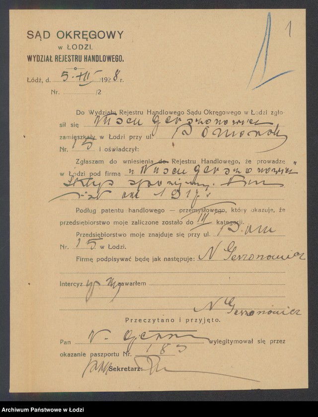 Obraz 3 z jednostki "Nusen Gerszonowicz – sklep spożywczy"