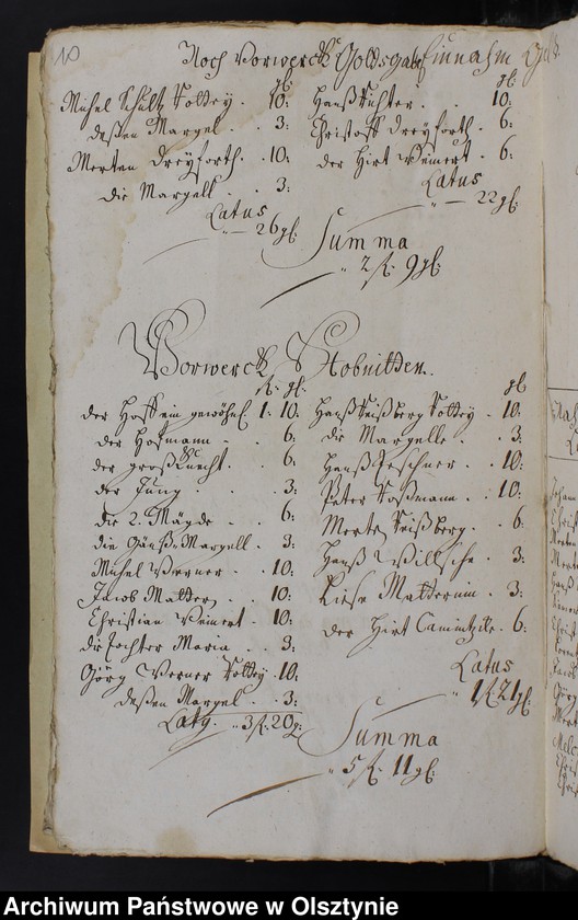 image.from.unit.number "Jahr Rechnung der Silberbachschen Kirchen"