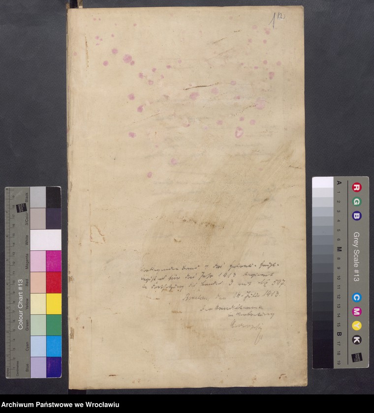 image.from.unit.number "Heiraths-Haupt-Register Breslau II 1913 Band 4"