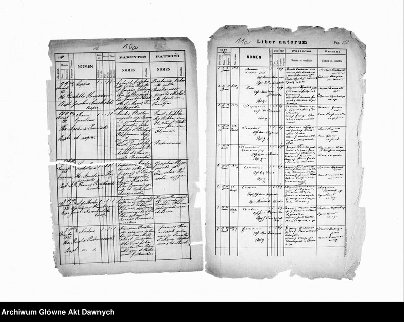 image.from.unit.number "Parafia: różne. Dekanat: różne. Fragment księgi metrykalnej urodzeń z parafii Kołomyja, przedmieście Marjówka (Mariahilf) - dek. Kołomyja, 1895; fragment księgi metrykalnej urodzeń z parafii Śniatyn - dek. Horodenka, 1881-1883."